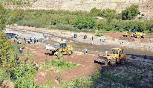 آزاد سازی هزار و ۲۰۰ هکتار از بستر رودخانه‌های استان