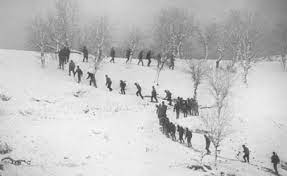 الگوی جبهه ها در هوای سرد