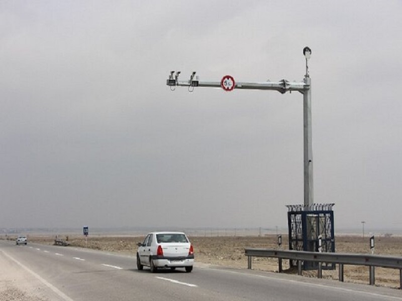 محاسبه هوشمند سرعت بين دوربين های جاده‌ای در کرمانشاه