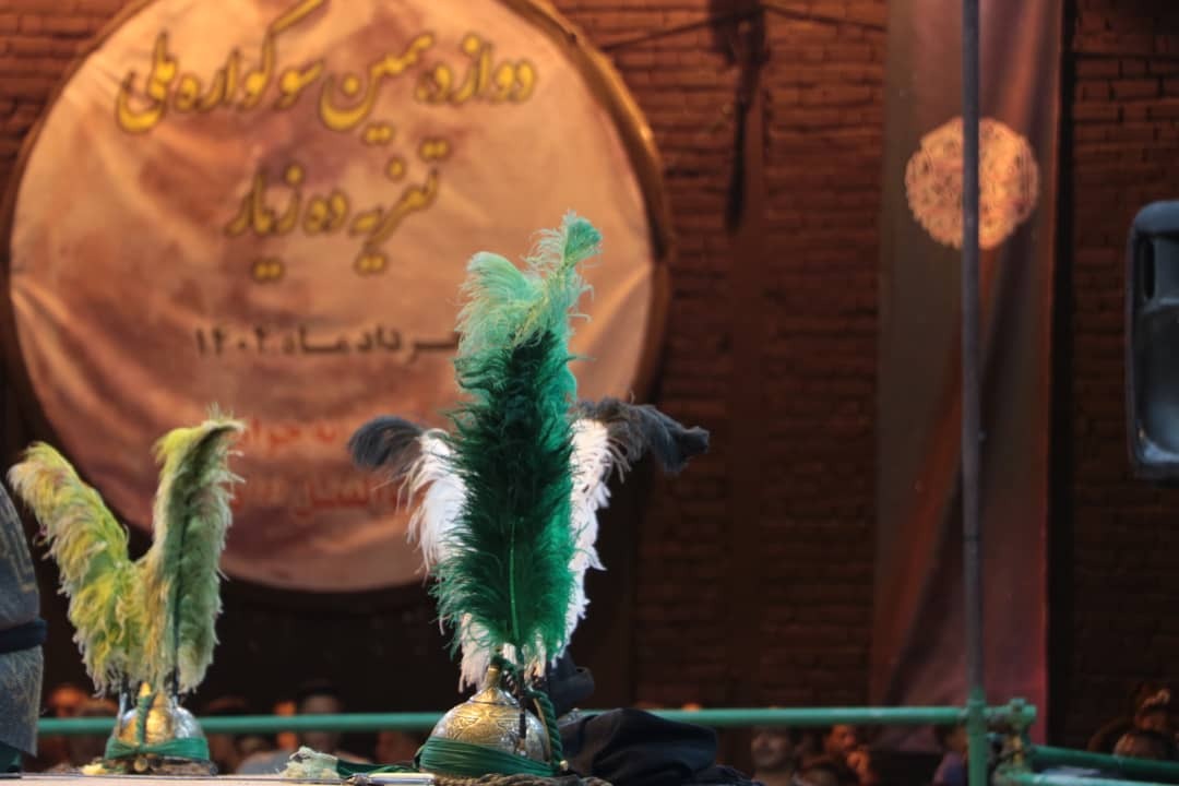 شبی از جنس حماسه اشک و معرفت در ده&zwnj;زیار کرمان روستای تعزیه ایران