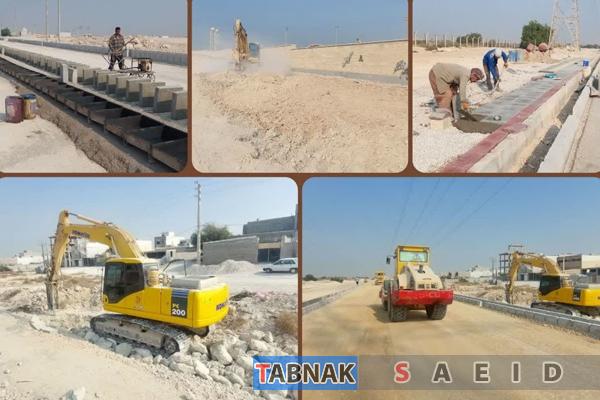 پیشرفت چشمگیر در پروژه گذر 24 متری غرب تنگکهای بوشهر پیشرفت چشمگیر در پروژه گذر 24 متری غرب تنگکهای بوشهر